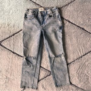 Abercrombie Kids Girls Jeans / High-Rise Straight / 9/10 Short